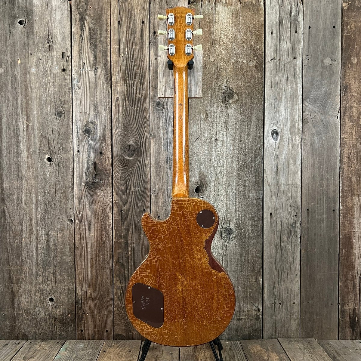 SOLD - Gibson Les Paul Standard P - 90 Gold Top 1969 1970 - Mahar's Vintage Guitars