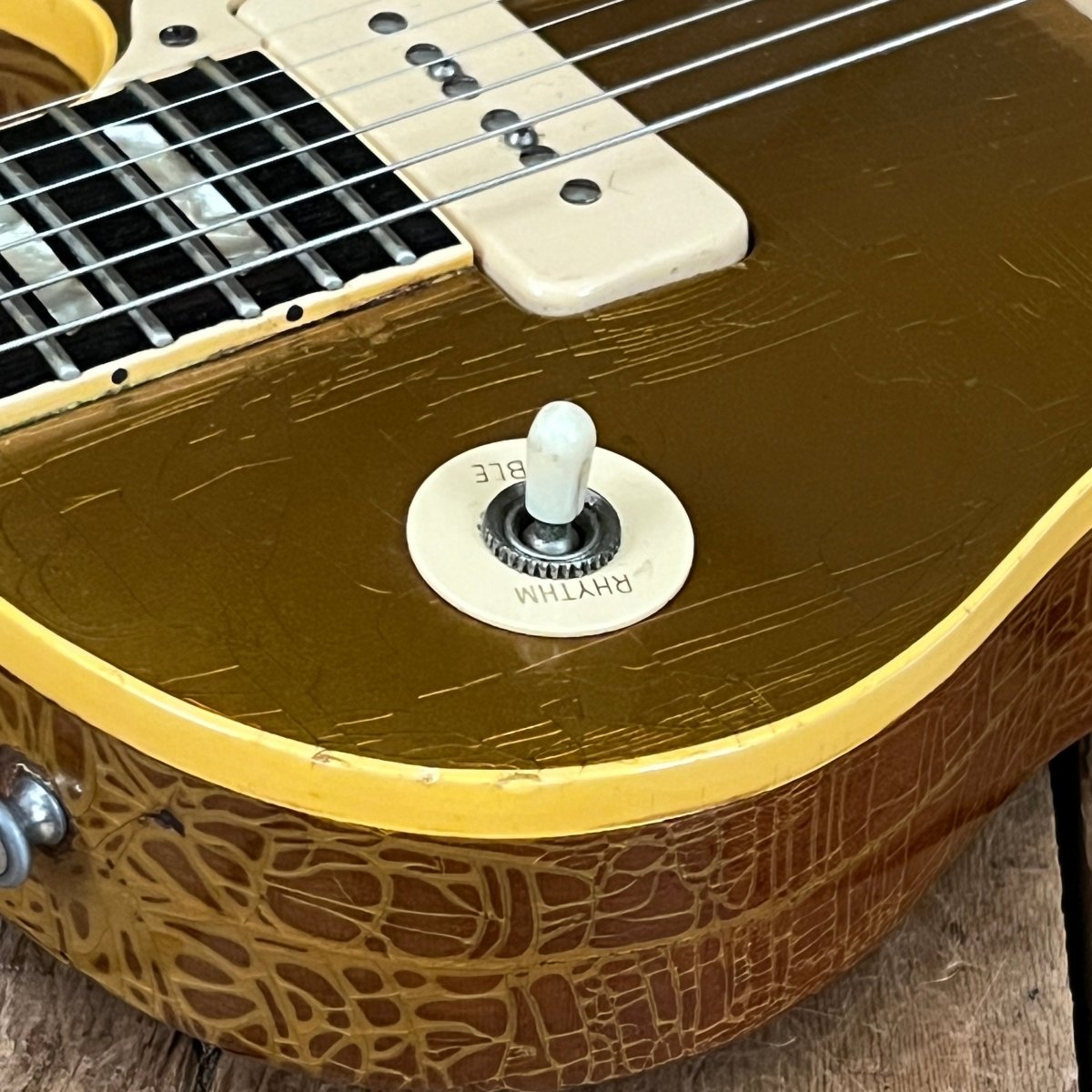 SOLD - Gibson Les Paul Standard P - 90 Gold Top 1969 1970 - Mahar's Vintage Guitars