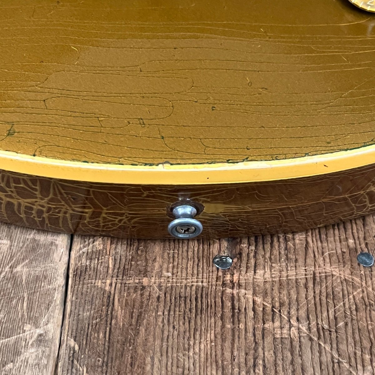 SOLD - Gibson Les Paul Standard P - 90 Gold Top 1969 1970 - Mahar's Vintage Guitars