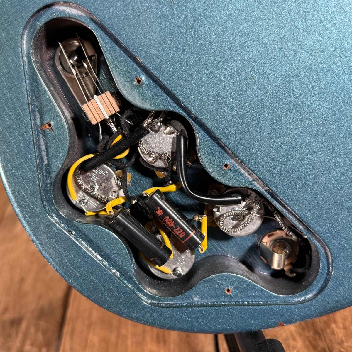 SOLD - Gibson Murphy Lab 64 SG Standard Pelham Blue 2023 - Mahar's Vintage Guitars