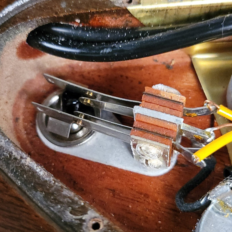 SOLD - Gibson SG Standard Walnut Maestro Lyre Vibrola No Breaks 1971 - Mahar's Vintage Guitars