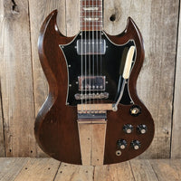 SOLD - Gibson SG Standard Walnut Maestro Lyre Vibrola No Breaks 1971 - Mahar's Vintage Guitars