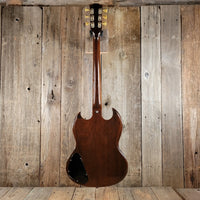 SOLD - Gibson SG Standard Walnut Maestro Lyre Vibrola No Breaks 1971 - Mahar's Vintage Guitars