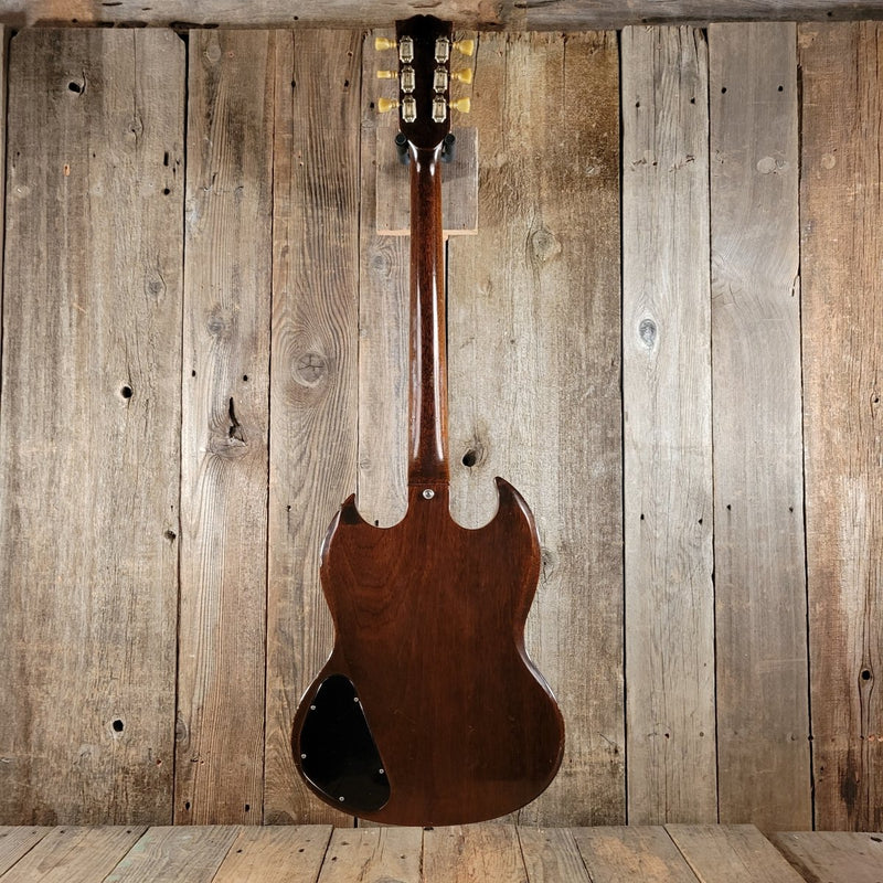 SOLD - Gibson SG Standard Walnut Maestro Lyre Vibrola No Breaks 1971 - Mahar's Vintage Guitars
