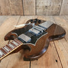 SOLD - Gibson SG Standard Walnut Maestro Lyre Vibrola No Breaks 1971 - Mahar's Vintage Guitars