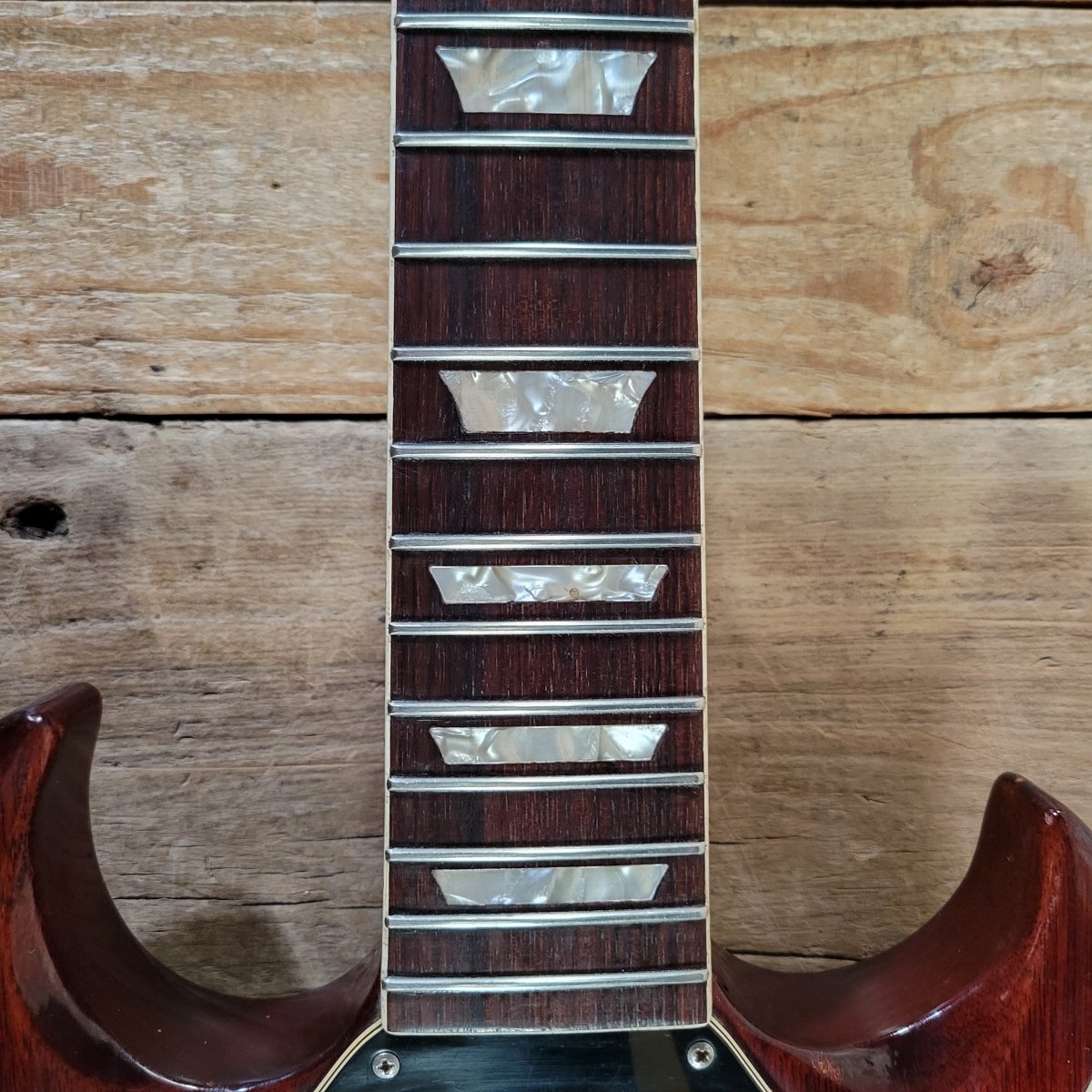 SOLD - Gibson SG Standard with Maestro Vibrola – Vintage Cherry Finish 1971 - Mahar's Vintage Guitars