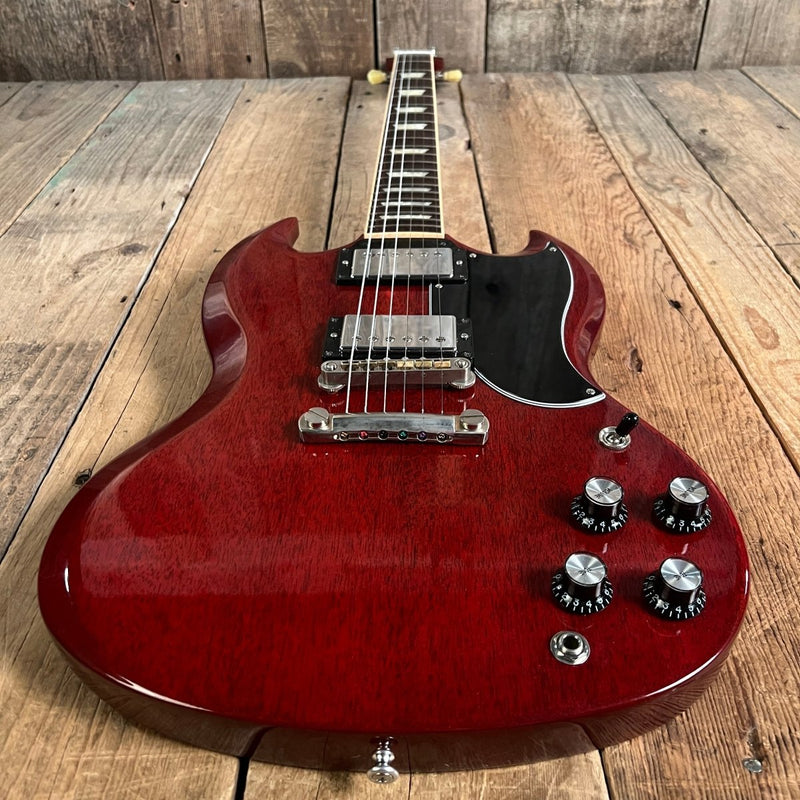 SOLD - Gibson SG Standard with Upgraded hardware, pots and PIO caps 2013 Cherry - Mahar's Vintage Guitars