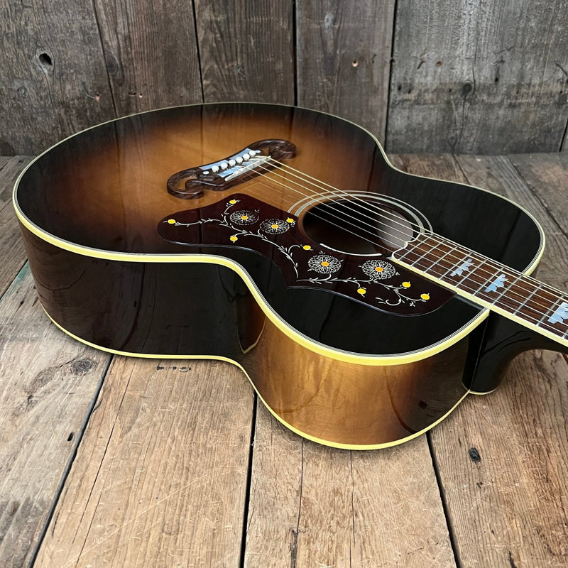 SOLD - Gibson SJ - 200 Original Series 2021 Sunburst - Mahar's Vintage Guitars