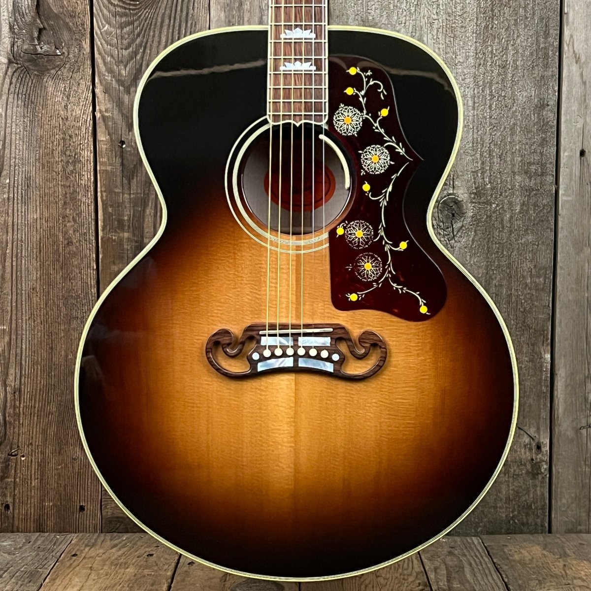 SOLD - Gibson SJ - 200 Original Series 2021 Sunburst - Mahar's Vintage Guitars