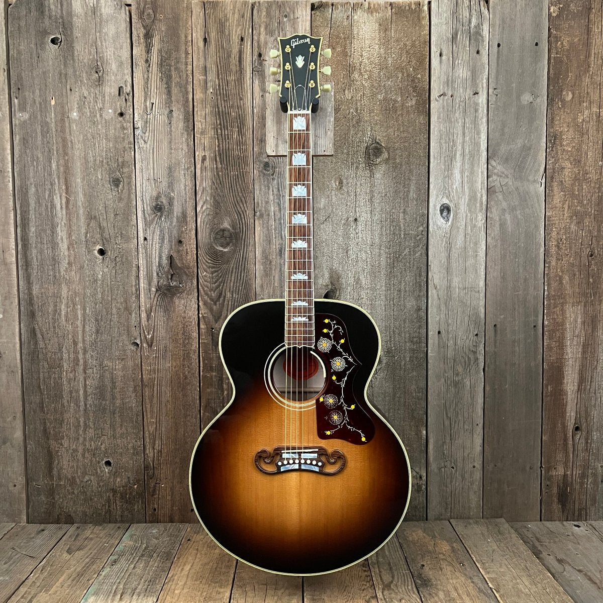 SOLD - Gibson SJ - 200 Original Series 2021 Sunburst - Mahar's Vintage Guitars