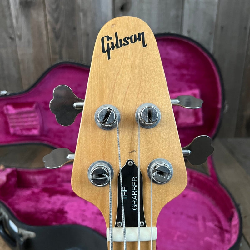 SOLD - Gibson The Grabber 1976 Natural Bass Guitar - Mahar's Vintage Guitars