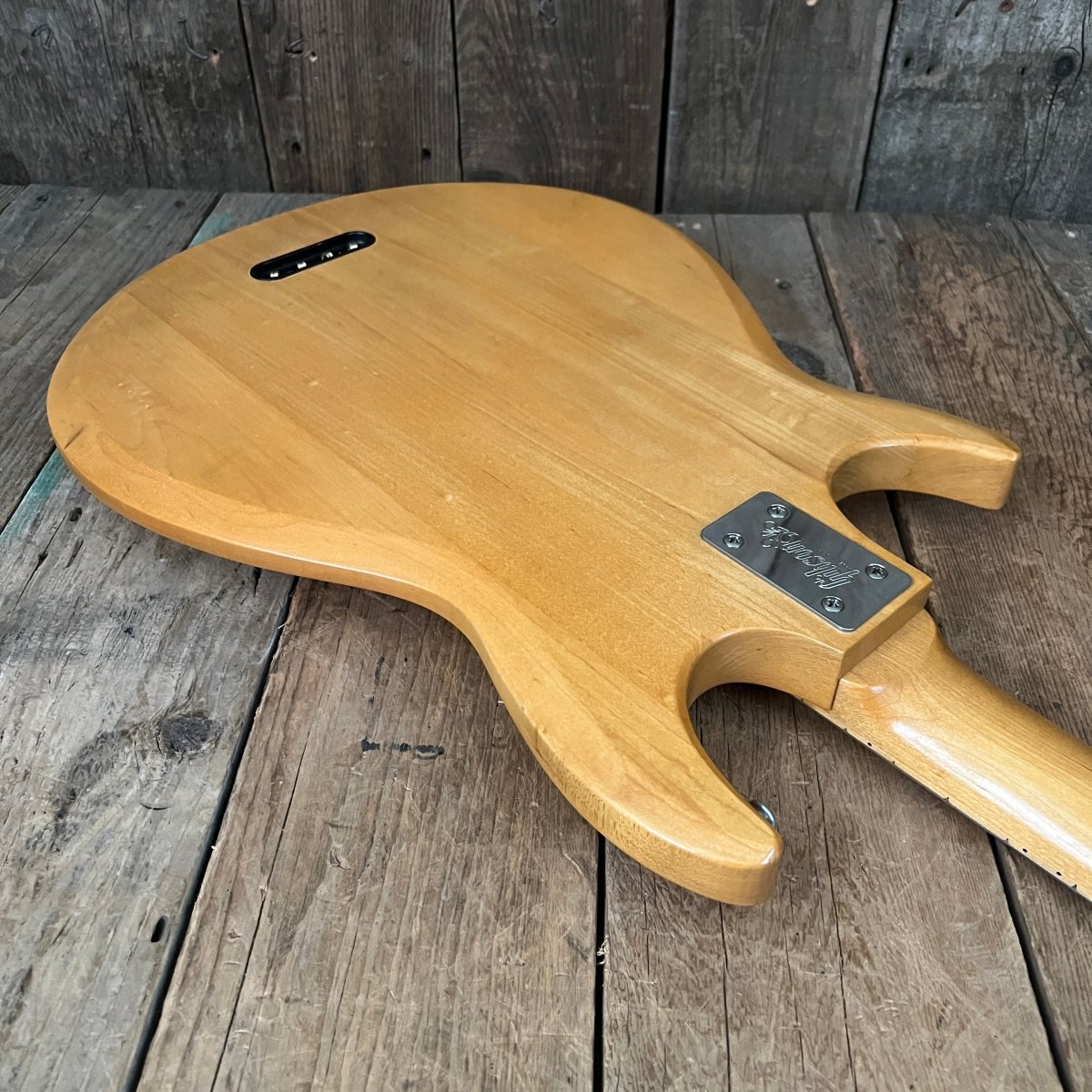 SOLD - Gibson The Grabber 1976 Natural Bass Guitar – Mahar's