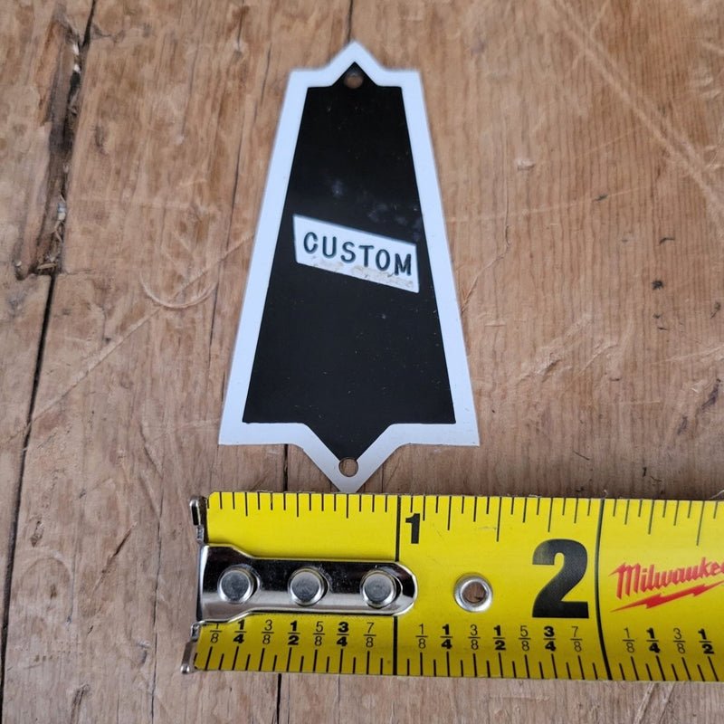 SOLD - Gibson Truss Rod Cover Custom Super 400 1960s - Mahar's Vintage Guitars