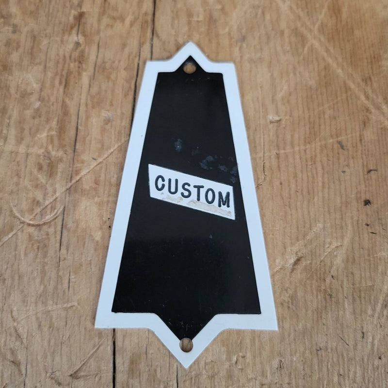 SOLD - Gibson Truss Rod Cover Custom Super 400 1960s - Mahar's Vintage Guitars