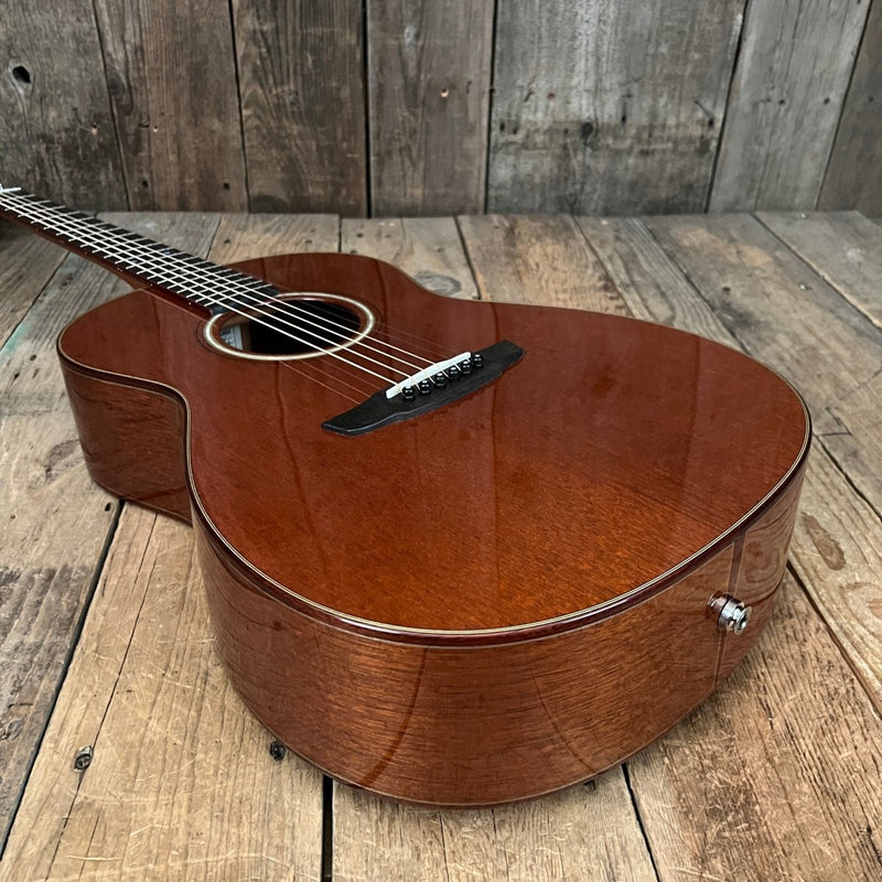 SOLD - Goodall Guitars AHPMH - 14 Mahogany Parlor Guitar 2020 - Mahar's Vintage Guitars