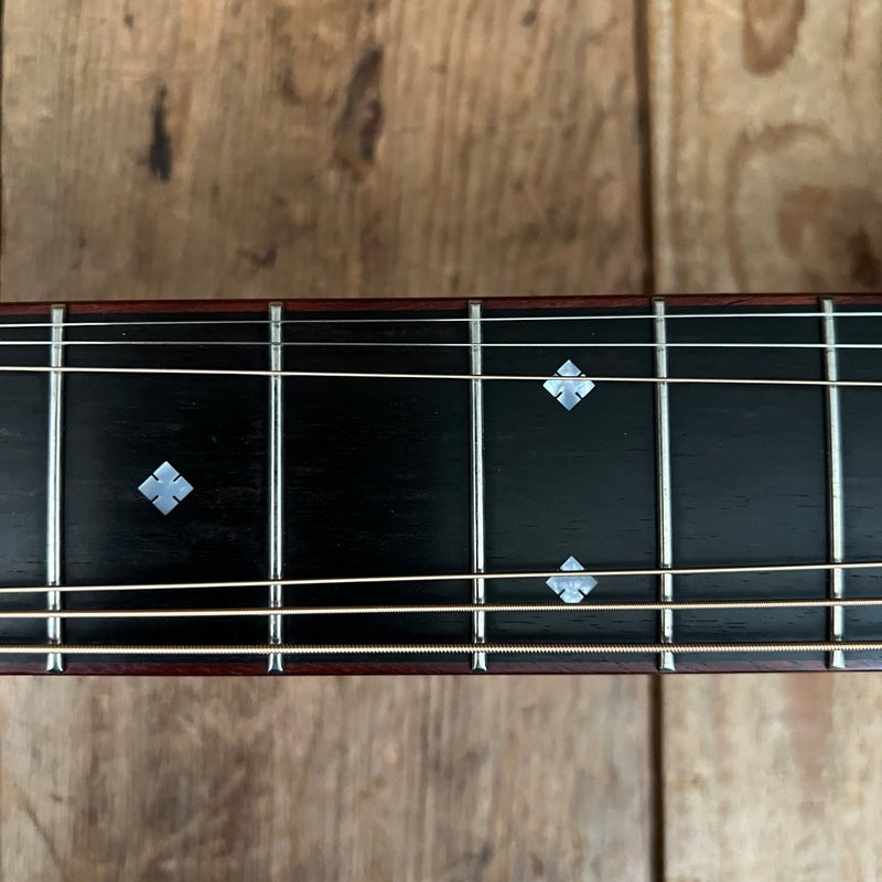 SOLD - Goodall Guitars AHPMH - 14 Mahogany Parlor Guitar 2020 - Mahar's Vintage Guitars