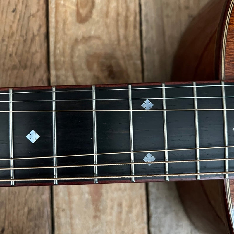SOLD - Goodall Guitars AHPMH - 14 Mahogany Parlor Guitar 2020 - Mahar's Vintage Guitars