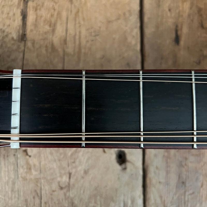 SOLD - Goodall Guitars AHPMH - 14 Mahogany Parlor Guitar 2020 - Mahar's Vintage Guitars
