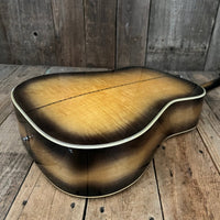 SOLD - Grammer G50 Johnny Cash Signature Model 1965 - 1969 Sunburst - Mahar's Vintage Guitars