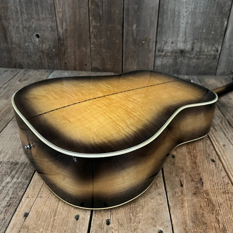 SOLD - Grammer G50 Johnny Cash Signature Model 1965 - 1969 Sunburst - Mahar's Vintage Guitars