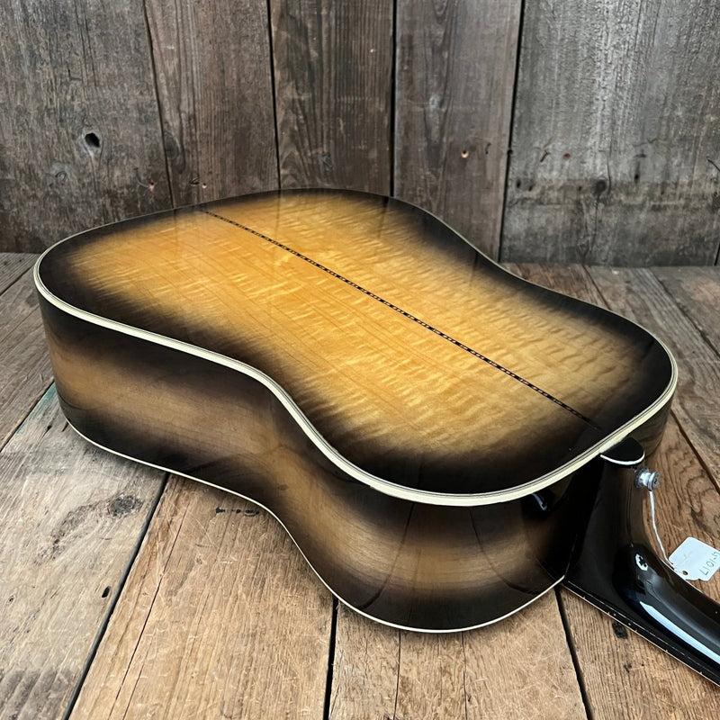 SOLD - Grammer G50 Johnny Cash Signature Model 1965 - 1969 Sunburst - Mahar's Vintage Guitars