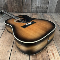 SOLD - Grammer G50 Johnny Cash Signature Model 1965 - 1969 Sunburst - Mahar's Vintage Guitars