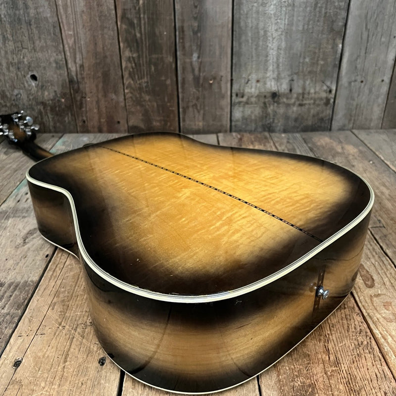 SOLD - Grammer G50 Johnny Cash Signature Model 1965 - 1969 Sunburst - Mahar's Vintage Guitars