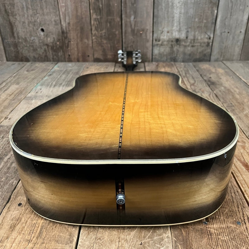 SOLD - Grammer G50 Johnny Cash Signature Model 1965 - 1969 Sunburst - Mahar's Vintage Guitars