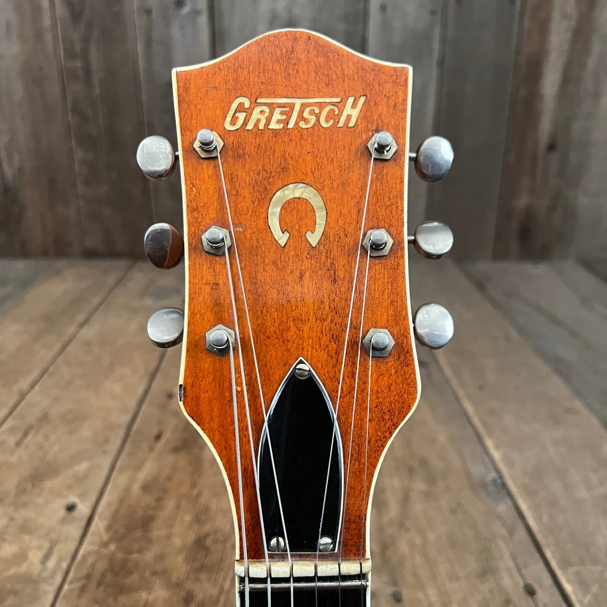 SOLD - Gretsch 6120 Chet Atkins 1960 Orange - Mahar's Vintage Guitars