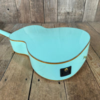 SOLD - Gretsch G5021E Rancher Penguin Parlor 2021 Mint GreenMetallic - Mahar's Vintage Guitars