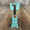SOLD - Gretsch G5021E Rancher Penguin Parlor 2021 Mint GreenMetallic - Mahar's Vintage Guitars