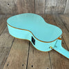 SOLD - Gretsch G5021E Rancher Penguin Parlor 2021 Mint GreenMetallic - Mahar's Vintage Guitars