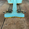 SOLD - Gretsch G5021E Rancher Penguin Parlor 2021 Mint GreenMetallic - Mahar's Vintage Guitars
