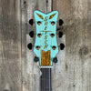SOLD - Gretsch G5021E Rancher Penguin Parlor 2021 Mint GreenMetallic - Mahar's Vintage Guitars