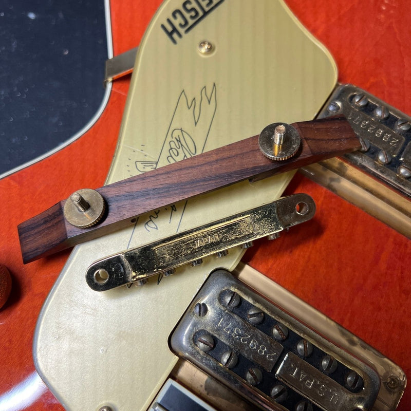 SOLD - Gretsch G6120 Chet Atkins Made in Japan 2004 Orange - Mahar's Vintage Guitars