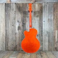 SOLD - Gretsch G6120 Chet Atkins Made in Japan 2004 Orange - Mahar's Vintage Guitars