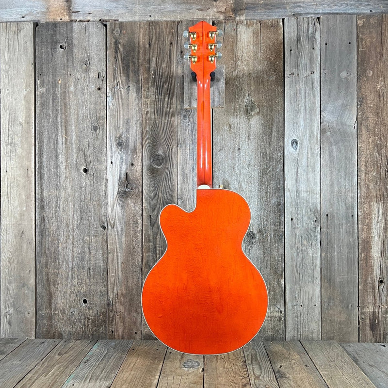 SOLD - Gretsch G6120 Chet Atkins Made in Japan 2004 Orange - Mahar's Vintage Guitars
