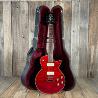 SOLD - Guild Bluesbird P - 90 Blues 90 2000 Cherry - Mahar's Vintage Guitars