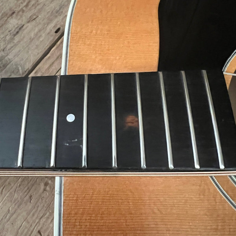SOLD - Guild D - 44 1977 Natural - Mahar's Vintage Guitars