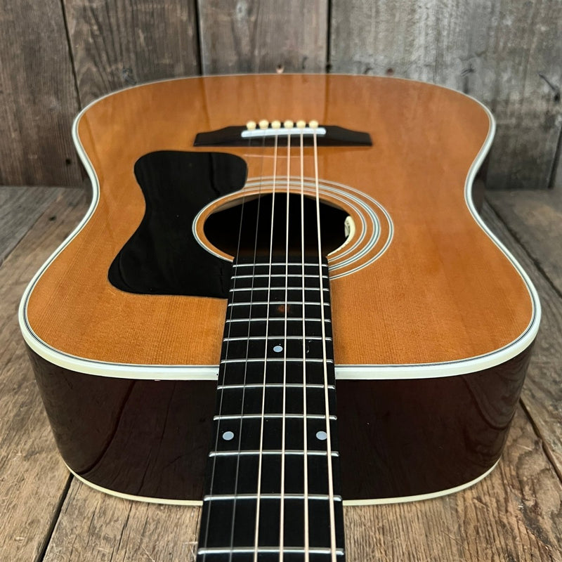 SOLD - Guild D - 44 1977 Natural - Mahar's Vintage Guitars