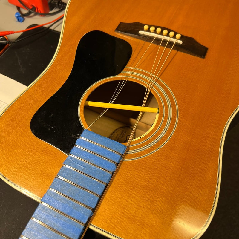 SOLD - Guild D - 44 1977 Natural - Mahar's Vintage Guitars