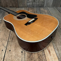 SOLD - Guild D - 44 1977 Natural - Mahar's Vintage Guitars