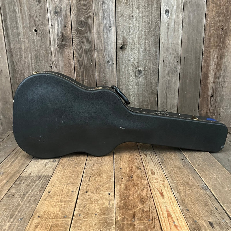 SOLD - Guild D25CH with added pickup system 1980 Cherry Red - Mahar's Vintage Guitars