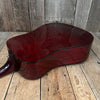 SOLD - Guild D25CH with added pickup system 1980 Cherry Red - Mahar's Vintage Guitars