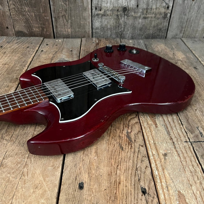 SOLD - Guild S - 90 1973 Cherry - Mahar's Vintage Guitars