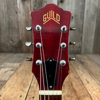 SOLD - Guild S - 90 1973 Cherry - Mahar's Vintage Guitars