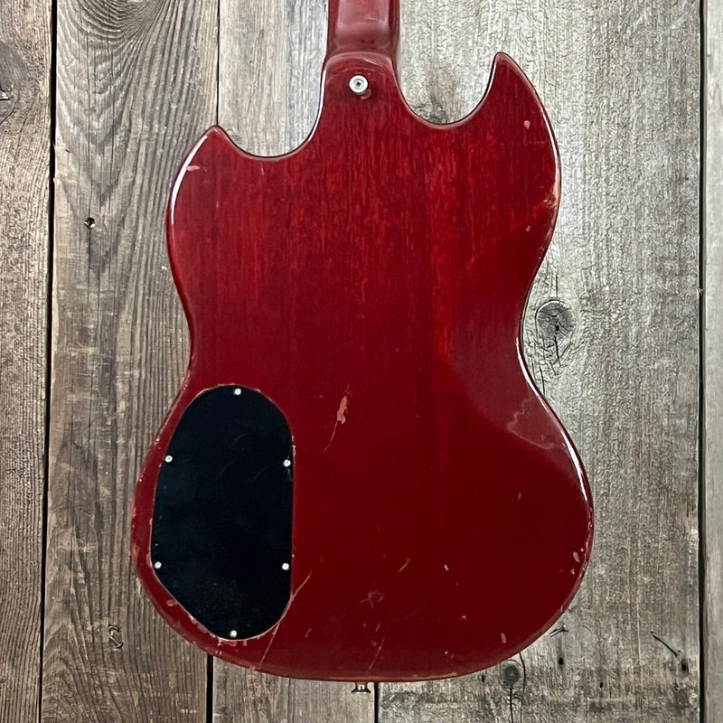 SOLD - Guild S - 90 1973 Cherry - Mahar's Vintage Guitars