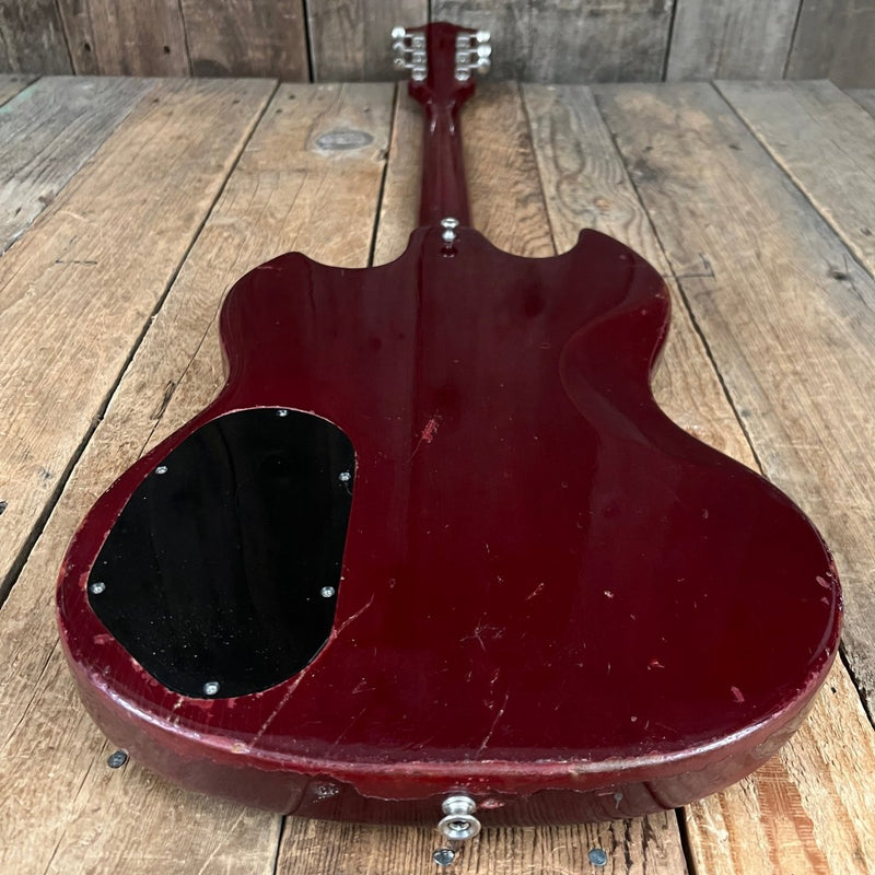 SOLD - Guild S - 90 1973 Cherry - Mahar's Vintage Guitars