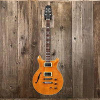 SOLD - Hamer Artist Custom 2004 Amber - Mahar's Vintage Guitars