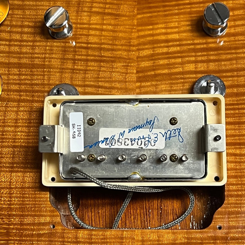 SOLD - Hamer Artist Custom 2004 Amber - Mahar's Vintage Guitars